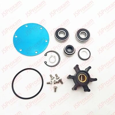 Water Pump Impeller Kit Fit For Yanmar Johnson 10-24509-01 24509-02 128377-42500