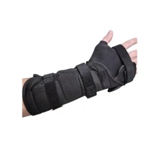 Proline Bilateral Wrist and Hand Support Brace Black Large PL-3916