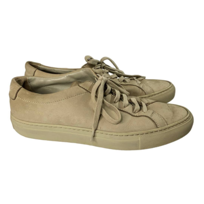 ★Common Projects★レトロ ロー スエード Common Projects Woman Achilles Low Suede Taupe Shoes Women's