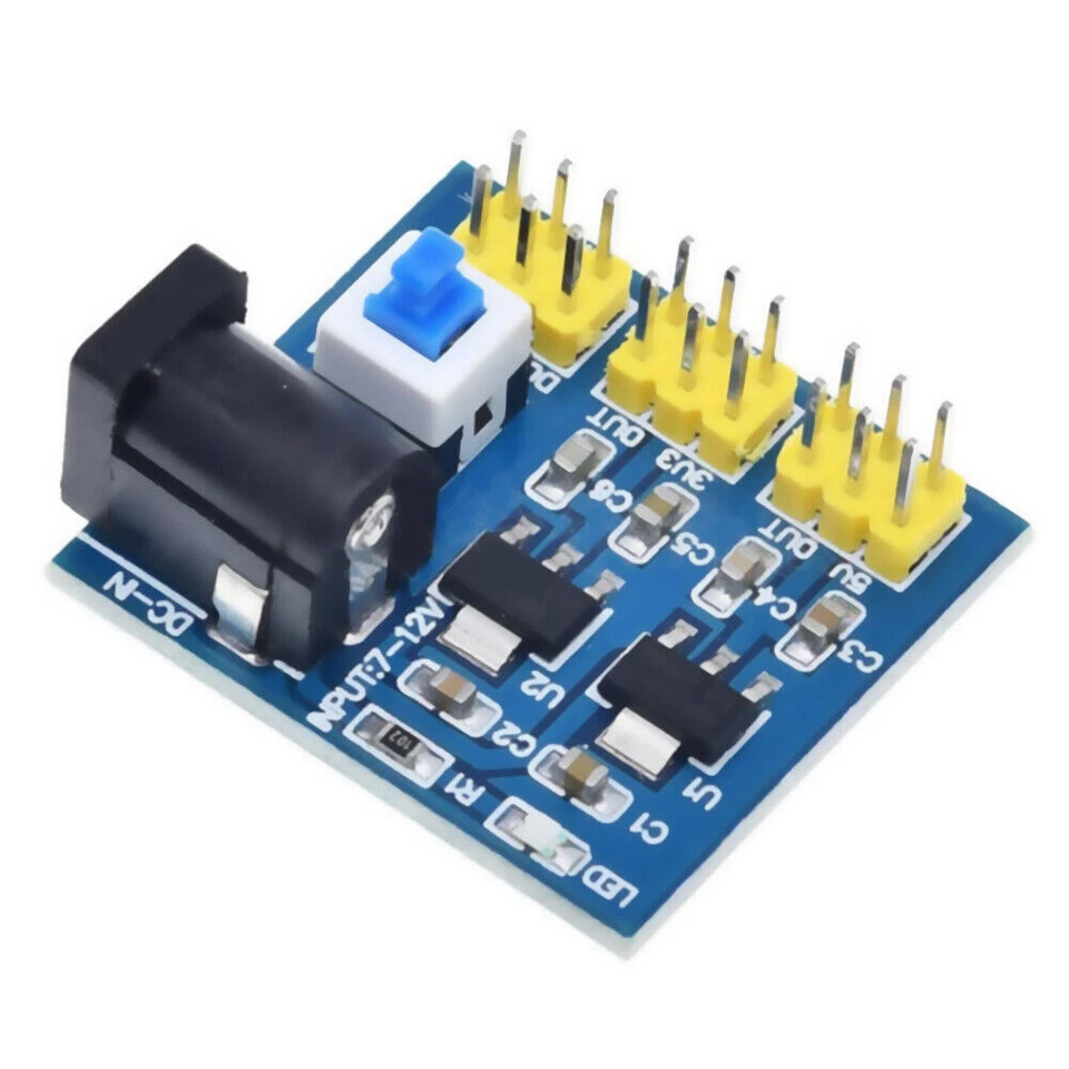 DC-DC 12V To 3.3V 5V Buck Step down Power Supply Module For Arduino - Image 3 of 4