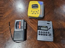 Lot Of Sony Cassette Players - Walkman - Microcassette