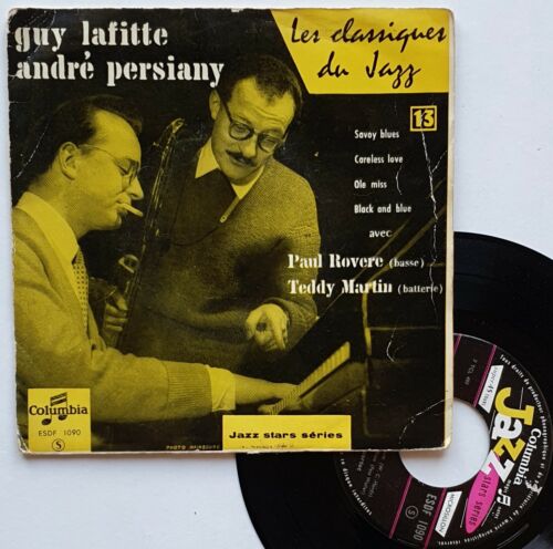 EP 45T Guy Lafitte / André Persiany  "Savoy blues" - (B/TB) - Photo 1/1