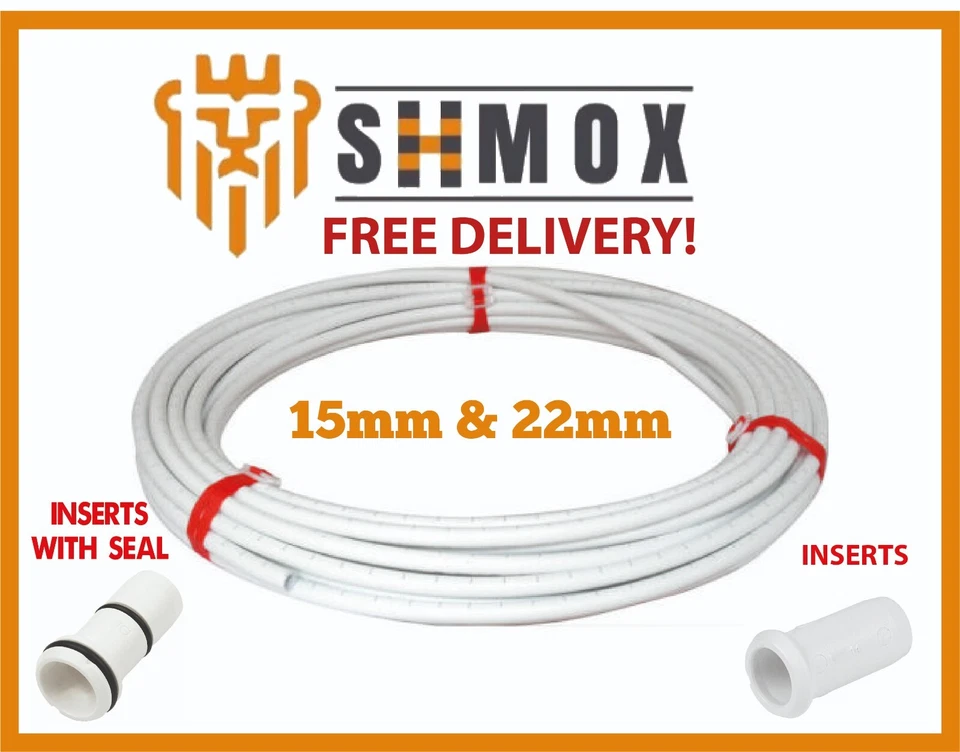 PEX BARRIER PIPE White PUSHFIT/ SPEEDFIT Type PIPE & INSERTS