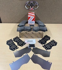 OEM 2007-2017 TOYOTA TUNDRA TCMC FRONT BRAKE PAD SET WITH SHIMS 04465-AZ320