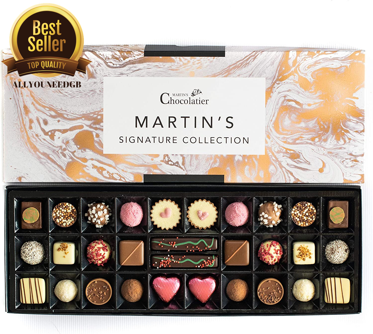 Martins Luxury Handmade Chocolate Gift Box