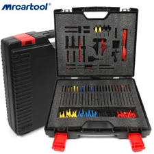 92xAuto Electrical Circuit Test Leads Multimeter Test Leads Kit Alligator Clips