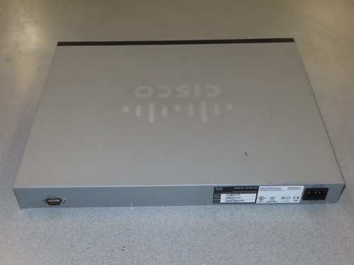 Cisco SF300-48P 48-Port 10/100 PoE 4-Port GbE Network Switch - Picture 3 of 3