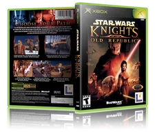 Star Wars Knights of the Old Republic Replacement Xbox Cover and Case. NO GAME!!