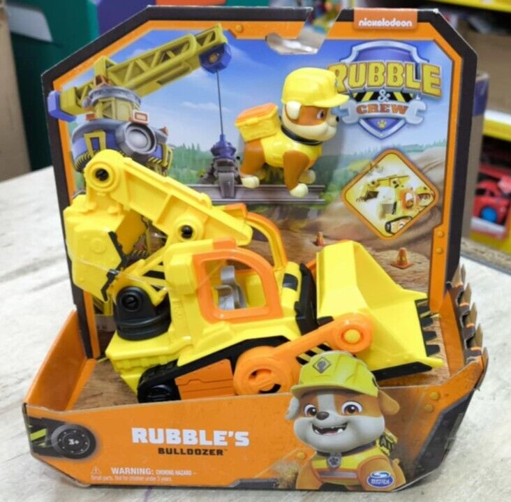 PAW PATROL RUBBLE & CREW RUBBLE'S BULLDOZER