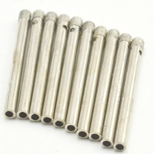 Super-Thin Lapidary 4mm 1/6" inch Diamond Coated Drill Bit Hole Cutter Saw 10Pcs