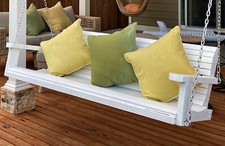 Porch Swing How-to Book; Paper Pattern Plan to DIY an Easily Build 5' Long Chair