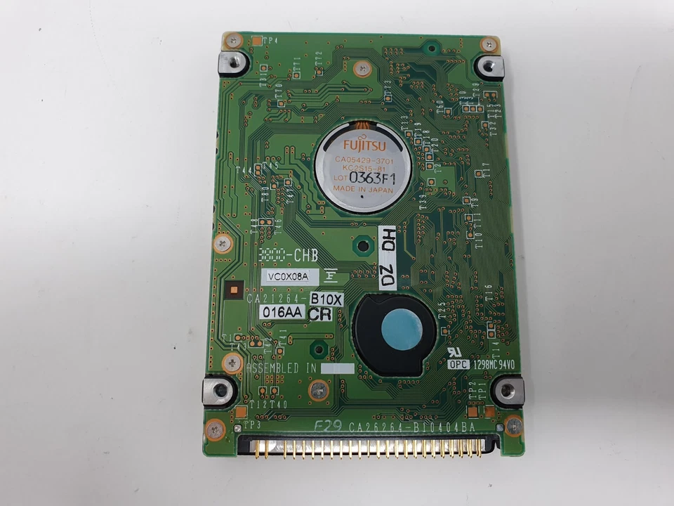 Toshiba P3440 HDD Hard Disk Drive 10GB IDE 2.5" Fujitsu MHM2100AT Genuine Item - Image 2 of 4
