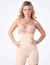 Empetua high waisted shaper shorts nude size med/large new package 