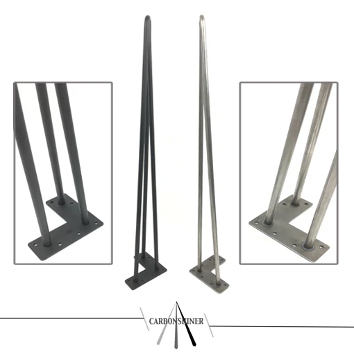 Premium Hairpin Table Legs Set of 4 + FREE Screws & Protector - No.1 Specialist - Image 4 of 4