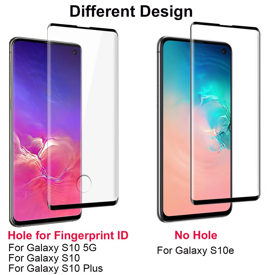 Funda protectora a prueba de golpes para teléfono Samsung Galaxy S10/5G/S10e/S10+ con vidrio templado Foto 2 de 4