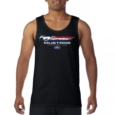 Ford Mustang Established 1964 Tank Top Shelby Mach 1 Boss GT Muscle Men's Top
