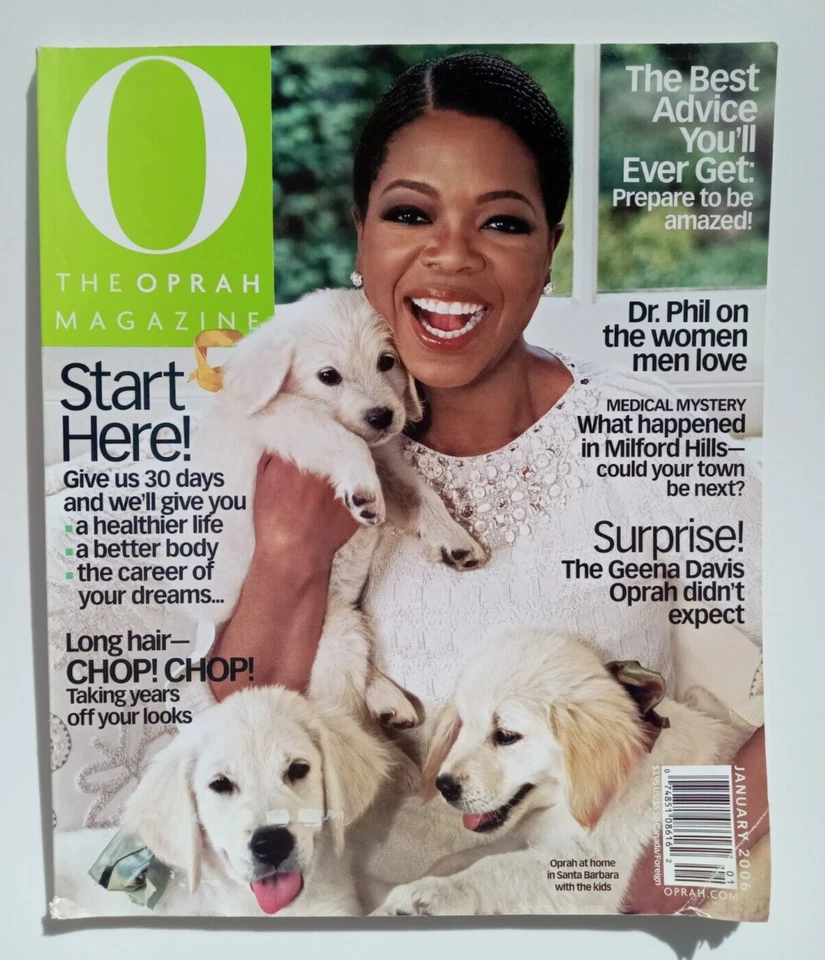 O The Oprah Magazine January 2006 Foto 2 de 4