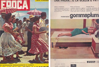 EPOCH 1959/446:PIRELLI-OLIVETTI-BIC-DANDRIDGE-MURRAY-SIMIONATO-PERUGINA.
