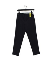 Uniqlo Women's Suit Trousers W 24 in Blue Cotton