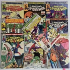 Lot of 10 Comics: Amazing Spider-Man #205-214 by Marvel Comics 1980