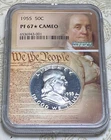 1955-P Ben FRANKLIN Half Dollar NGC PF 67 Star CAMEO