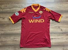AS ROMA ITALY 2009/2010 HOME FOOTBALL SHIRT JERSEY KAPPA