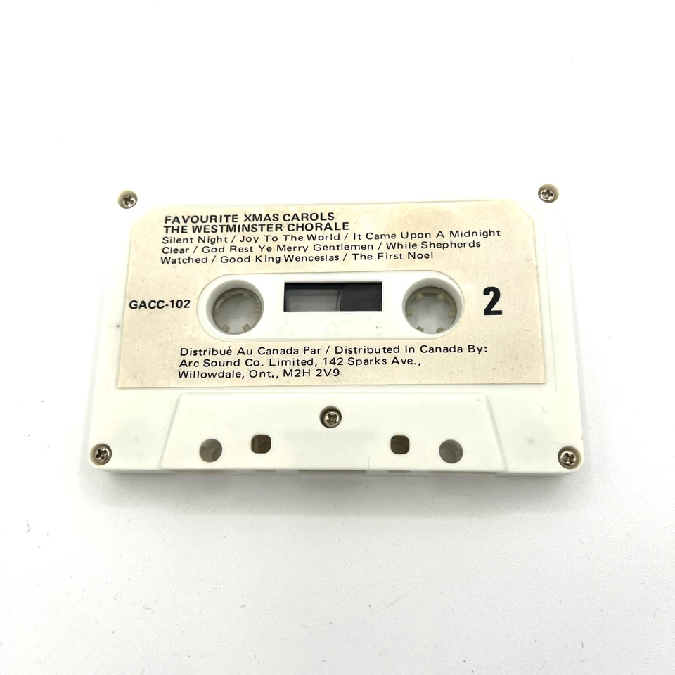 Vintage Favourite Xmas Carols The Westminister Chorale (Cassette Tape) - Image 4 of 4