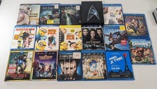 Lot Of 21 Blu-ray Movies  Shows: Marvel, Star Wars, Star Trek, Harry Potter 