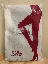 SILKIES ULTRA TOTAL LEG CONTROL Pantyhose 100205 - MEDIUM - TAUPE New Old Stock