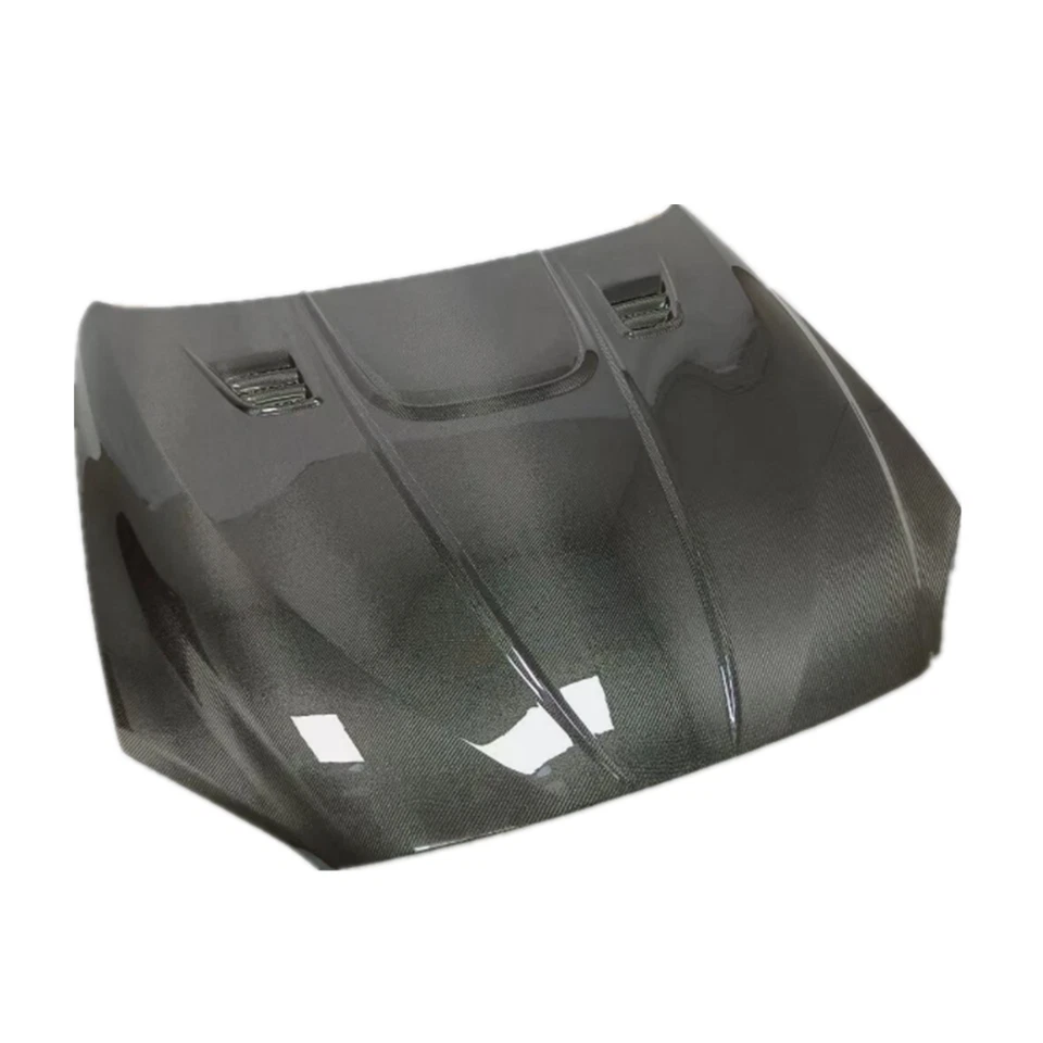 Cubierta del panel del capó del capó del motor de fibra de carbono real para BMW M6 F06 F12 F13 2012-19 Foto 2 de 4