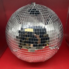 VEVOR Mirror Disco Ball, 16 in Party Mirror Ball, Hanging Ring, Party Decoration