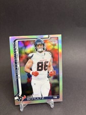 2025 Topps Chrome Football Dalton Schultz Refractor #118 Texans