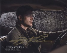 JENSEN ACKLES - Supernatural GENUINE SIGNED AUTOGRAPH
