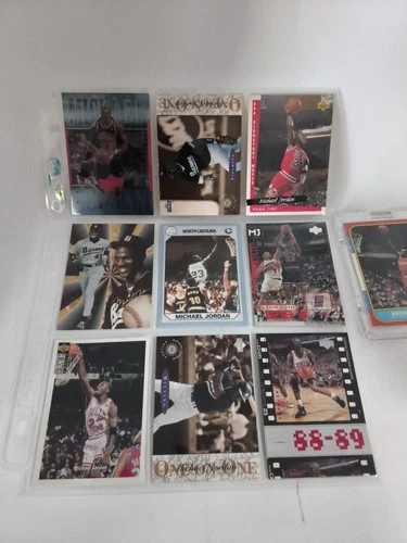 Michael Jordan 10 Cards  90s Basketball Lot Inserts, Rookies, HOF