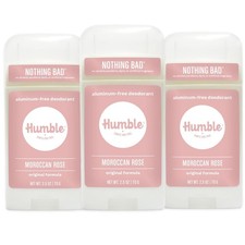 HUMBLE BRANDS Original Formula Aluminum-free Deodorant. 2.5 Ounce Pack of 3 