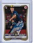 Jacob Misiorowski Autographed 2026 Bowman Paper 35 Rookie Card RC BREWERS ACE — photo 1