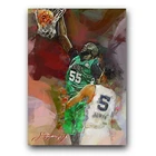 Tacko Fall Art Card Limited 33/50 Edward Vela Signed (Boston Celtics)