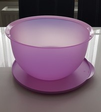 Tupperware Junge Welle Schüssel mit Deckel 4,3 Liter Lila - NEU