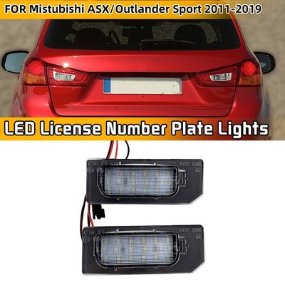 2X Kennzeichenbeleuchtung Nummernschild für Mitsubishi ASX Outlander Sport