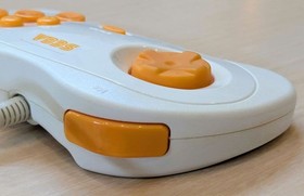 SEGA Sega Saturn USB Control Pad "Puyo Puyo Fever" Tested Free Shipping 2200-2