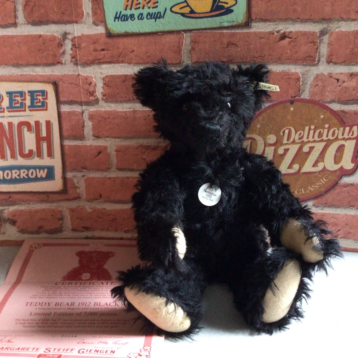 Steiff Bear Black Steiff Teddy Bears for sale | eBay UK