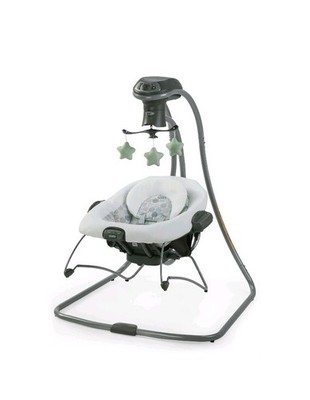 Graco Simple Sway 2-in-1 Baby Swing, Emersyn OPEN BOX