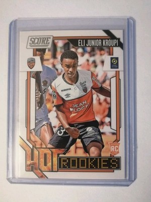 23-24 Panini Score League 1 ELI JUNIOR KROUPI HOT ROOKIES RC 2024 FC Lorient