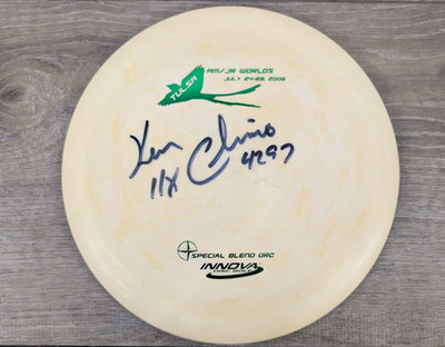Ken Climo Signed Innova 2006 TULSA Special Blend Orc Disc Golf