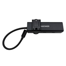 NEEWER USB-C Hub Dock Cold Shoe, 4-in-1 100W PD, 4K 60Hz, iPhone/Mac, PS030E