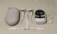 Oculus Quest 2 256GB Advanced All-in-one VR Headset – White (301-00351-01)