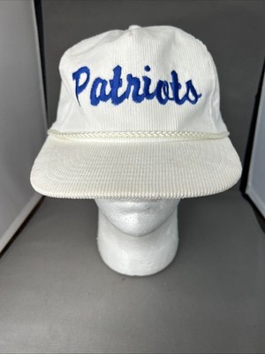Vintage & Rare Corduroy NFL New England Patriots Rope Hat Cap Nissin