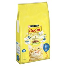 Go-Cat Comp Tuna, Herring & Vegetables 10kg - Dry Cat Food 4.68 per kilo
