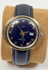 1972 Mens Timex 38MM Mechanical  21 Jewel UFO Date Watch Serviced New Band Crown