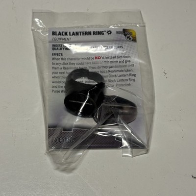 DC Heroclix s003 Black Lantern Ring Lantern Legacy Object New